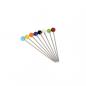 Preview: GLASS HEAD PIN EXTRA FINES 30mm - 0,6mm (Inhalt 150 Stück),